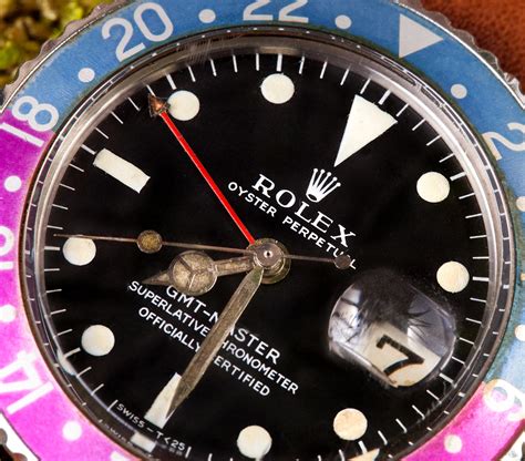 vintage rolex tropical dials